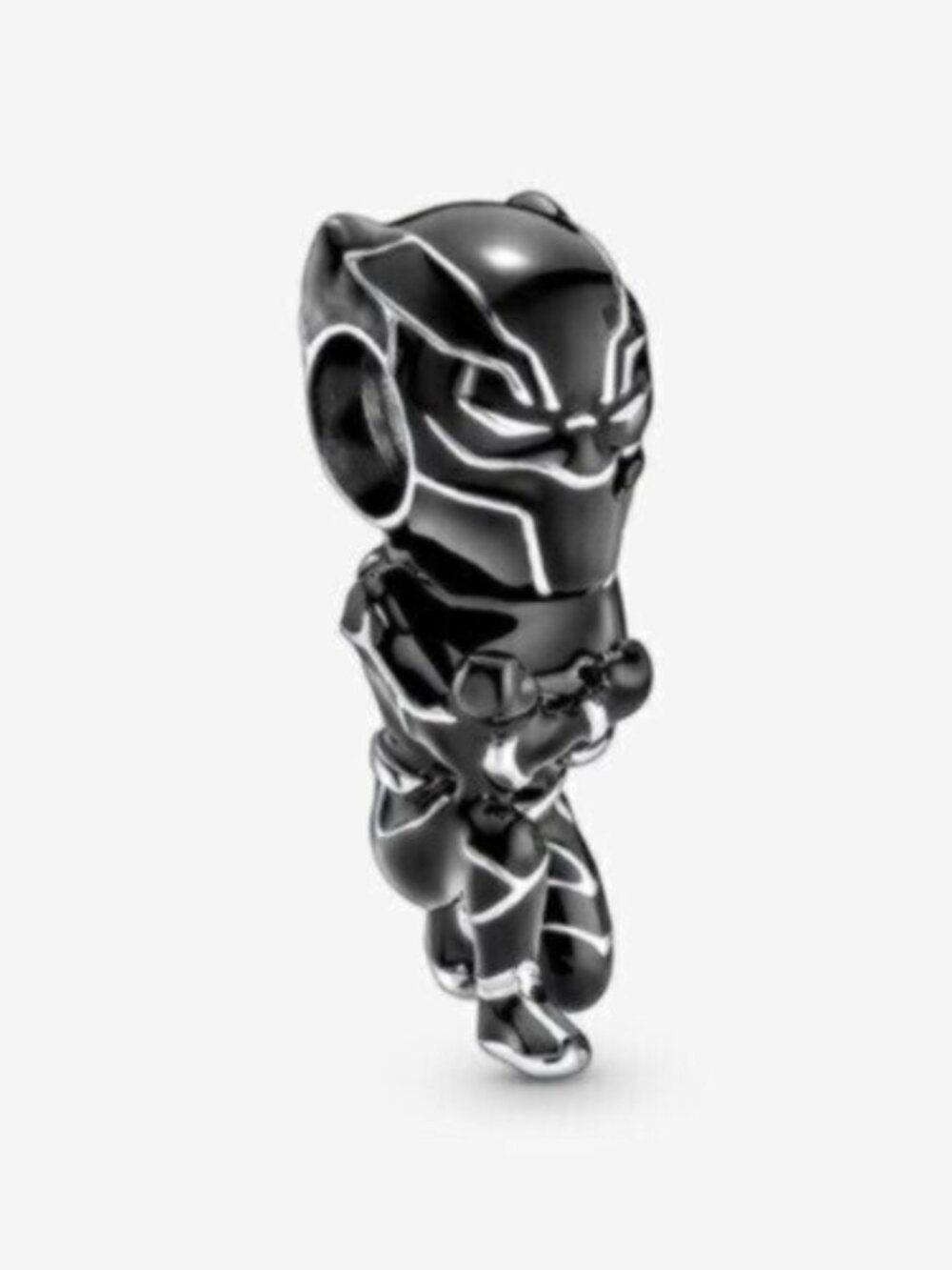Pandora Black Panther Silver-Trim Black Charm